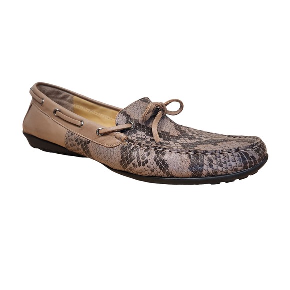 VANELi Shoes - Vaneli Snake Print Leather‎ Slip On Moccasin Women's 11
